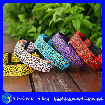 Fashion Antique Flashing Led Usb Dog Collar